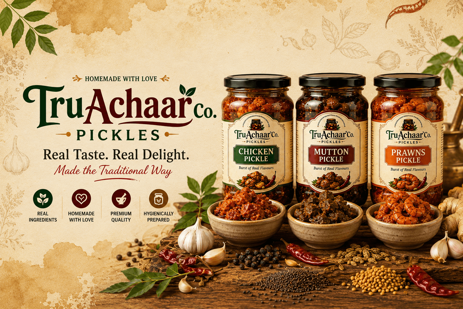 TruAchaar Co. Premium Pickles